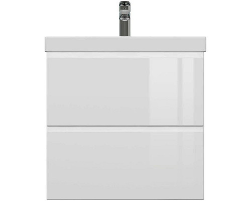 Купить Тумба белый глянец 58,5 см Cersanit Moduo Slim 64125 в магазине сантехники Santeh-Crystal.ru