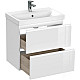 Купить Тумба белый глянец 58,5 см Cersanit Moduo Slim 64125 в магазине сантехники Santeh-Crystal.ru
