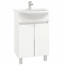 Тумба белый глянец 59 см Onika Милтон 106146