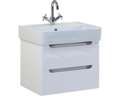 Купить Тумба белый глянец 56,4 см Onika Неаполь 106104 в магазине сантехники Santeh-Crystal.ru