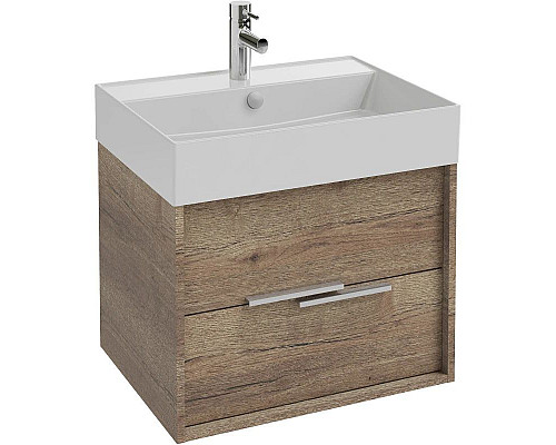 Заказать Тумба дуб табак 59,9 см Jacob Delafon Vivienne EB1583-E52-E52 в магазине сантехники Santeh-Crystal.ru