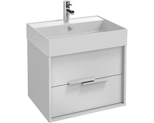 Купить Тумба белый 59,9 см Jacob Delafon Vivienne EB1583-N18-N18 в магазине сантехники Santeh-Crystal.ru