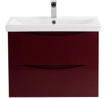 Тумба Bordo Lucido 66,4 см BelBagno Marino MARINO-CER-700-2C-SO-BRDL-P