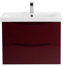 Тумба Bordo Lucido 66,4 см BelBagno Marino MARINO-CER-700-2C-SO-BRDL-P