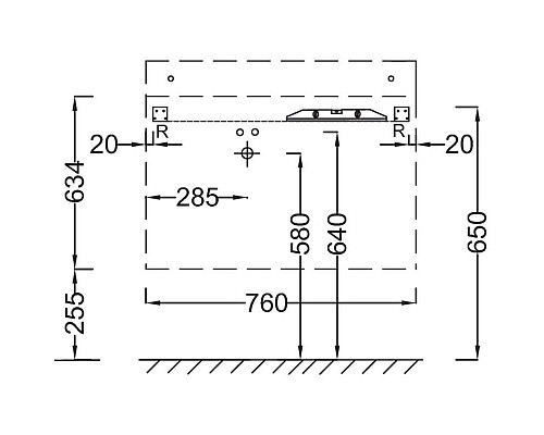 Приобрести Тумба черное дерево 76 см Jacob Delafon Soprano EB1330-E15 в магазине сантехники Santeh-Crystal.ru