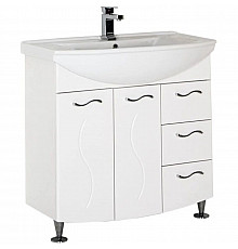 Тумба белый 82,5 см Aquanet Моника 00186771