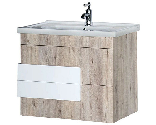 Приобрести Тумба дуб кантри 75,5 см Aquanet Мадейра 00183071 в магазине сантехники Santeh-Crystal.ru