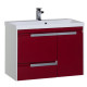 Купить Тумба белый/бордо 89 см Aquanet Тиволи 00180059 в магазине сантехники Santeh-Crystal.ru