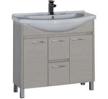 Тумба белый дуб 86,5 см Aquanet Донна 00169181