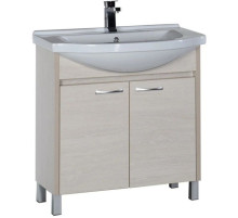 Тумба белый дуб 76 см Aquanet Донна 00169042