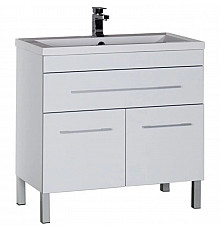 Тумба белый 89,2 см Aquanet Верона 00182708