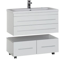 Тумба белый 89 см Aquanet Верона 00172335