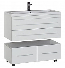 Тумба белый 89 см Aquanet Верона 00172335