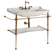 Консоль для раковины бронза Kerasan Waldorf 9197K3br