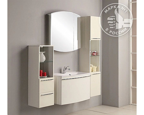 Приобрести Тумба белый жемчуг 80 см Акватон Севилья 1A126301SEG30 в магазине сантехники Santeh-Crystal.ru