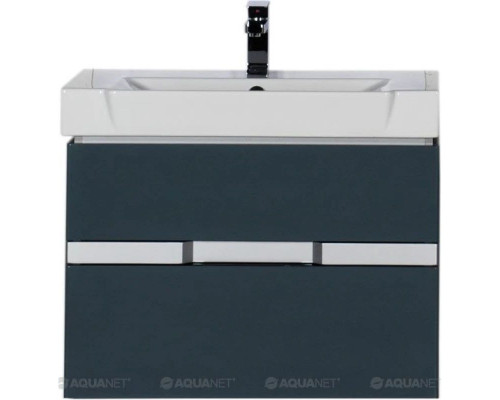 Заказать Тумба сине-серый 78,6 см Aquanet Виго 00183364 в магазине сантехники Santeh-Crystal.ru