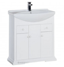 Тумба белый 78,3 см Aquanet Лагуна 00175299