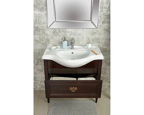 Santeh-Crystal.ru: Тумба дуб тёмный шоколад 83 см Roca America Evolution L ZRU9302959 Купить Тумба дуб тёмный шоколад 83 см Roca America Evolution L ZRU9302959 в магазине сантехники Santeh-Crystal.ru