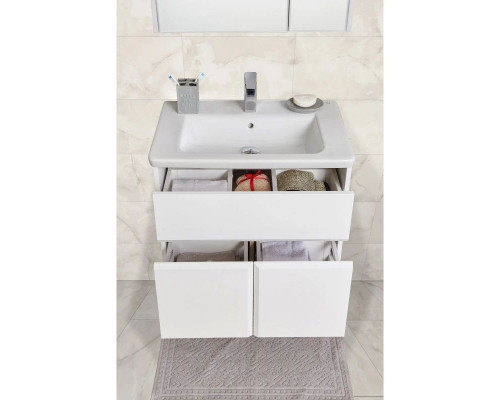 Купить Тумба белый глянец 77,7 см Roca Up ZRU9303012 в магазине сантехники Santeh-Crystal.ru