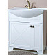 Приобрести Тумба с раковиной белый матовый 76 см Atoll Палермо PALERMO76TWMAT в магазине сантехники Santeh-Crystal.ru