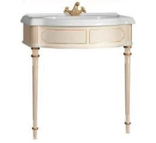 Тумба слоновая кость золотая патина 82,4 см Belux Каталония-Отель Н 85