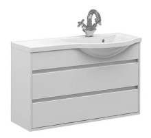 Тумба белый глянец 88,3 см R Belux Лира НП 90-02