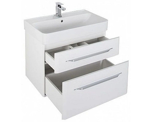 Заказать Тумба белый глянец 78,7 см Aquanet Виченца 00196963 в магазине сантехники Santeh-Crystal.ru