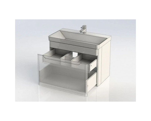 Заказать Тумба белый глянец 78,5 см Aquanet София 00199869 в магазине сантехники Santeh-Crystal.ru