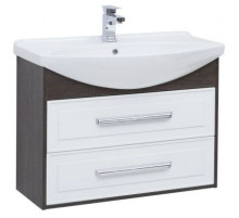 Тумба белый глянец/дуб кантербери 82,5 см Aquanet Остин 00200908