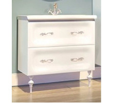 Тумба белый глянец 78,8 см Marka One Cheri У69410