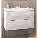 Тумба белый глянец 78,8 см Marka One Elegant У69407 Тумба белый глянец 78,8 см Marka One Elegant У69407
