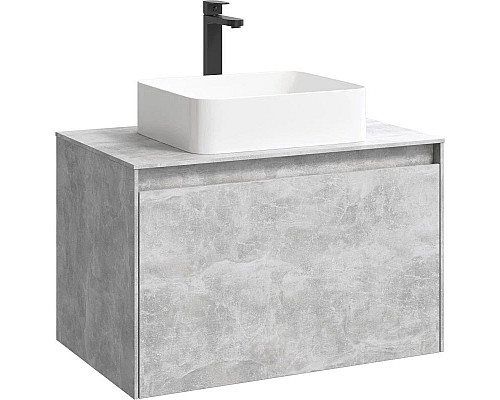 Заказать Тумба бетон светлый 80 см Aqwella 5 Stars Mobi MOB0108BS/ MOB0708BS/ T в магазине сантехники Santeh-Crystal.ru