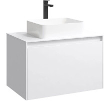 Тумба белый глянец 80 см Aqwella 5 Stars Mobi MOB0108W/ MOB0708W/ T