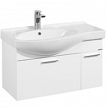 Тумба белый глянец 79,5 см Акватон Инди 1A188401ND010