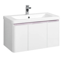 Тумба белый глянец 84,4 см Акватон Шерилл 1A208801SH010