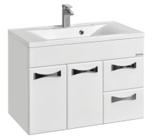 Тумба белый глянец 79,8 см Акватон Диор 1A167801DR010