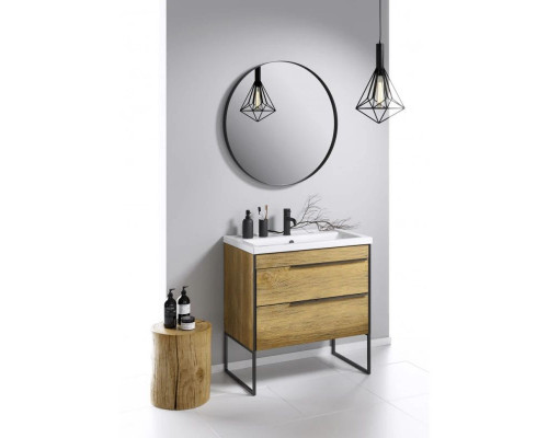 Приобрести Тумба с раковиной дуб балтийский 81 см Aqwella 5 Stars Fargo SETFRG0108DB/4640021064733 в магазине сантехники Santeh-Crystal.ru