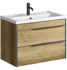 Тумба с раковиной дуб балтийский 81 см Aqwella 5 Stars Fargo SETFRG0108DB/4640021064733