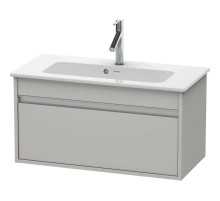 Тумба бетонно-серый матовый 80 см Duravit Ketho KT642300707