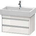 Тумба белый глянец 75 см Duravit Ketho KT663702222