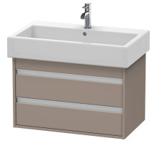 Тумба базальт матовый 75 см Duravit Ketho KT663704343