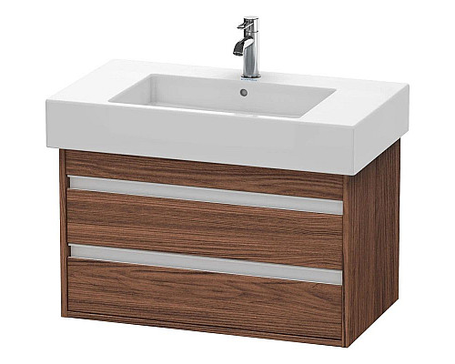 Заказать Тумба темный орех 80 см Duravit Ketho KT664002121 в магазине сантехники Santeh-Crystal.ru