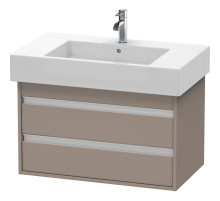 Тумба базальт матовый 80 см Duravit Ketho KT664004343