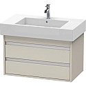 Тумба тауп матовый 80 см Duravit Ketho KT664009191