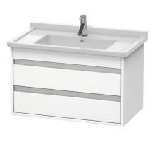 Тумба белый матовый 80 см Duravit Ketho KT664401818