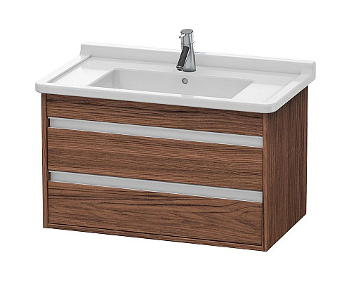 Купить Тумба темный орех 80 см Duravit Ketho KT664402121 в магазине сантехники Santeh-Crystal.ru
