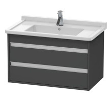 Тумба графит матовый 80 см Duravit Ketho KT664404949