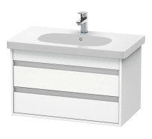 Тумба белый матовый 80 см Duravit Ketho KT664701818