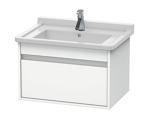 Заказать Тумба белый матовый 80 см Duravit Ketho KT666401818 в магазине сантехники Santeh-Crystal.ru