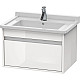 Купить Тумба белый глянец 80 см Duravit Ketho KT666402222 в магазине сантехники Santeh-Crystal.ru